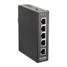 D-Link DIS 100E-5W - Conmutador - sin gestionar - 5 x 10/100 - montaje