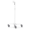 Medical Rolling Cart Extended - Vesa Compatible - White | APLIUM