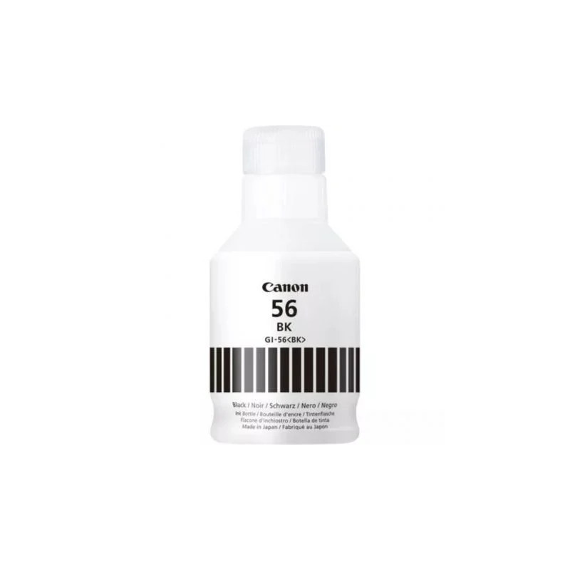 Botella de Tinta Original Canon GI-56/ Negro