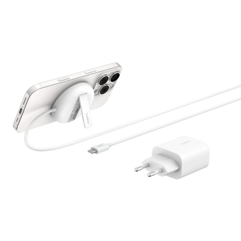 Belkin - Base de carga inalámbrica - magnético + adaptador de corrient