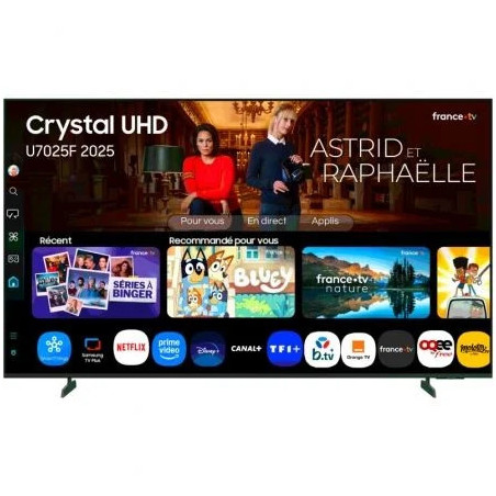 Televisor Samsung Crystal UHD U7025F TU43U7025FK 43"/ UltraHD 4K/ Smar
