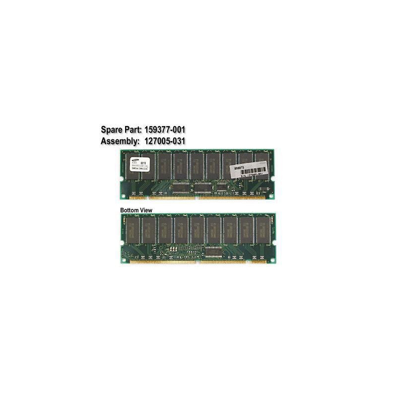 256MB,133MHz ECC SDRAMbuffered