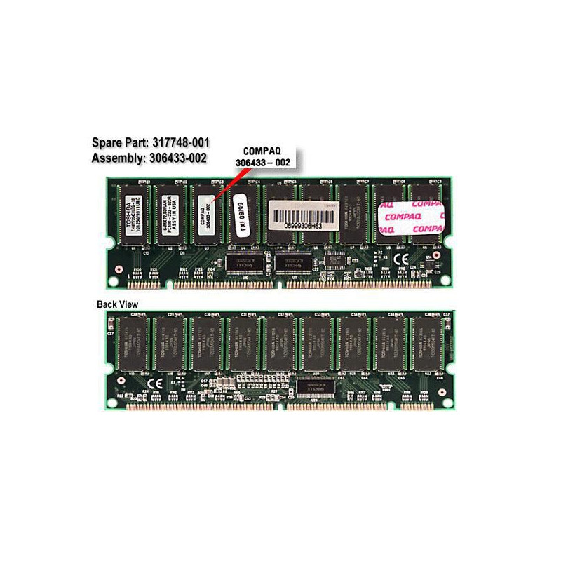 512MB SDRAM memory module,