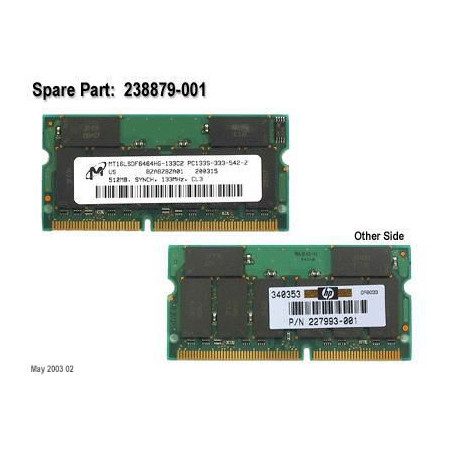 SPS-BD,MEM 512MB,SDRAM,133MHZ