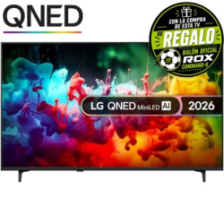 Televisor LG QNED evo AI QNED72 Mini LED 55QNED72B6B 55"/ Ultra HD 4K/
