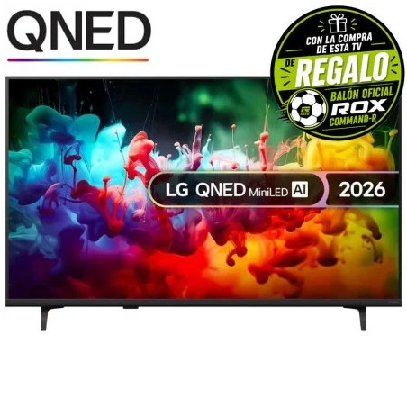 Televisor LG QNED evo AI QNED72 Mini LED 43QNED72B6B 43"/ Ultra HD 4K/