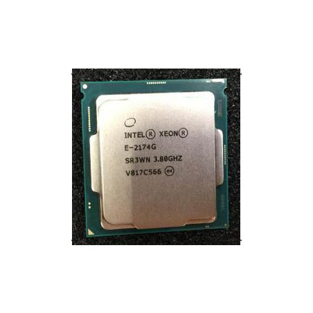 Intel Xeon E-2174G CPU, 4C,