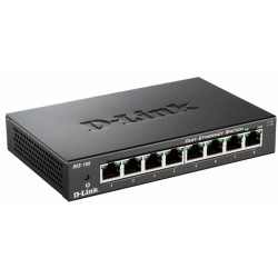 Switch/8xF+ENet RJ45 ext PSU