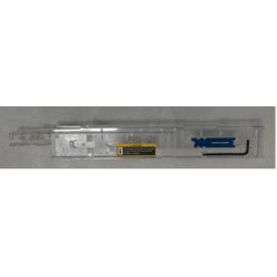 Left memory module baffle for