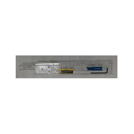 Left memory module baffle for