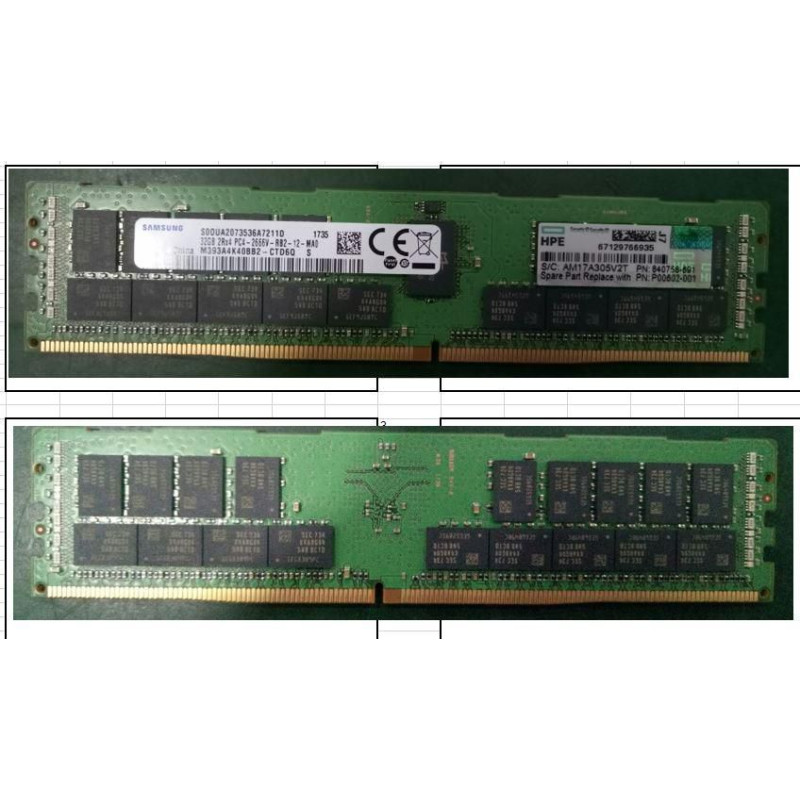 32GB DDR4-2666 DIMM memory