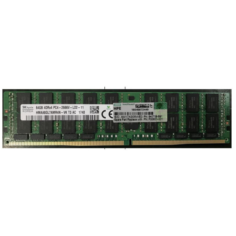 64GB DDR4 DIMM memory module,