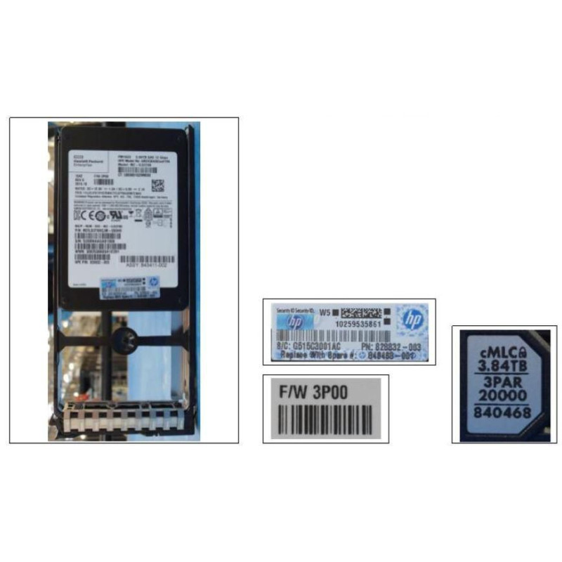 DRV 3.84TB SSD 12G SASCMLC