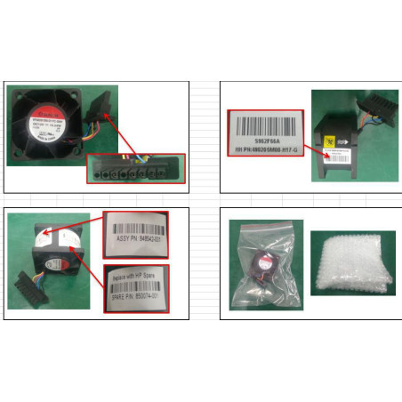 Fan module assembly for HPE