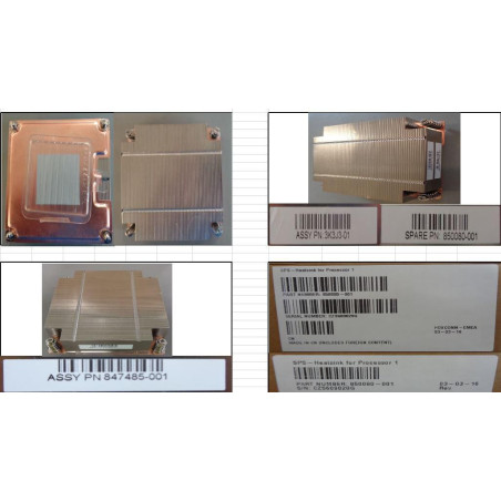 High-density heatsink for HPE