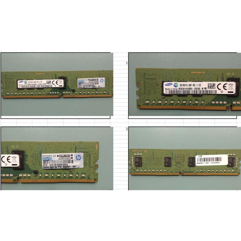 8GB DDR4 RDIMM memory module,