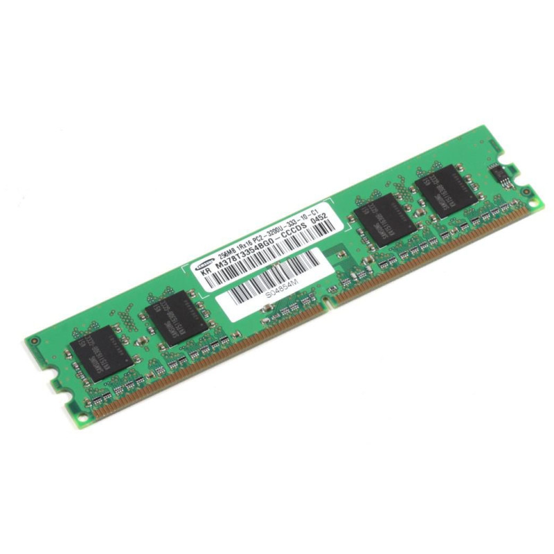 256MB DDR2-400 non-ECC memory