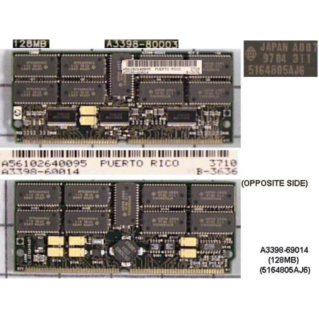 128 MB MEMORY SIMM