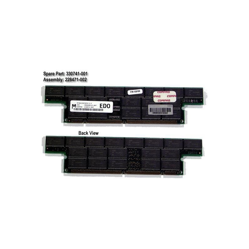 MEM DIMM,256MB,ECC,EDO,DRA