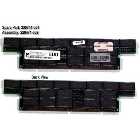 MEM DIMM,256MB,ECC,EDO,DRA