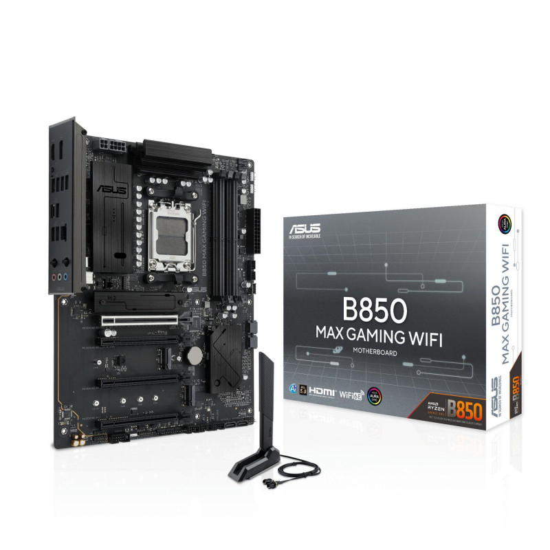 ASUS B850 MAX GAMING WIFI AMD B850 Zócalo AM5 ATX | APLIUM