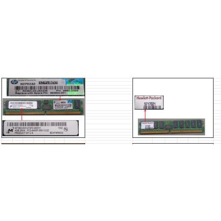 4GB DDR2-800 SDRAM memory