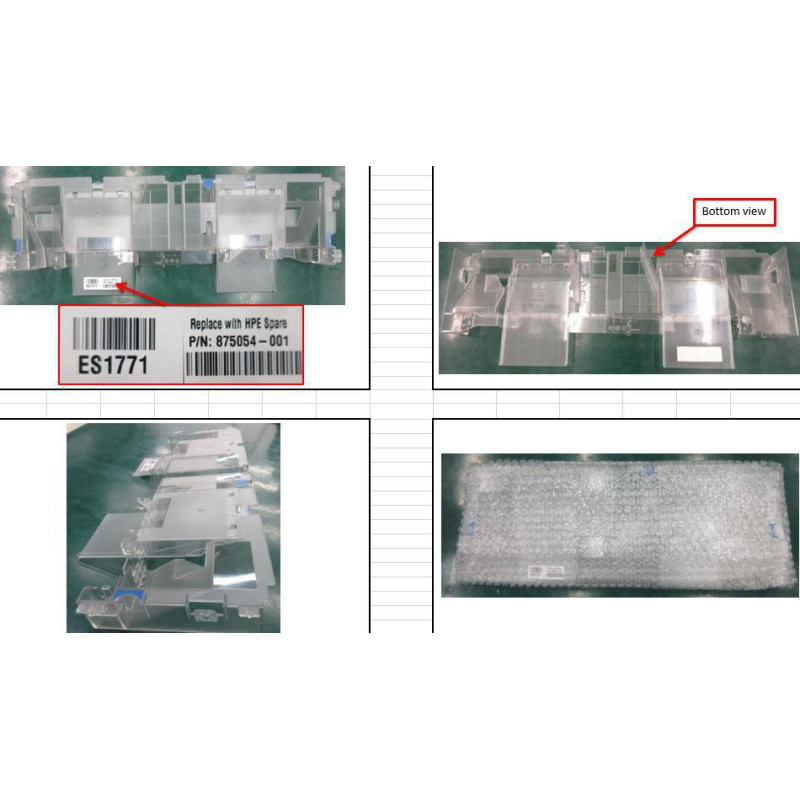 Baffle system for HPE