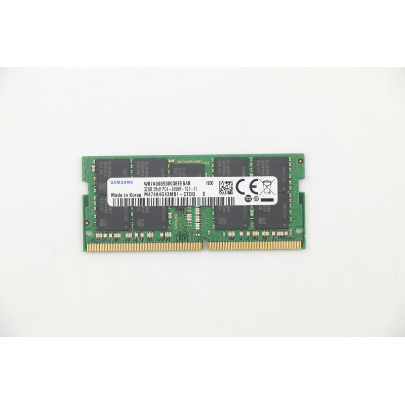 32GB DDR4 ECC SODIMM memory