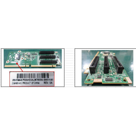 PCI Riser Card with 3 x8 and