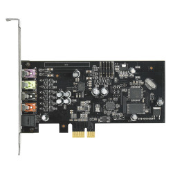 Xonar SE/PCI-Ex 5.1/24 bit and 116dB SNR