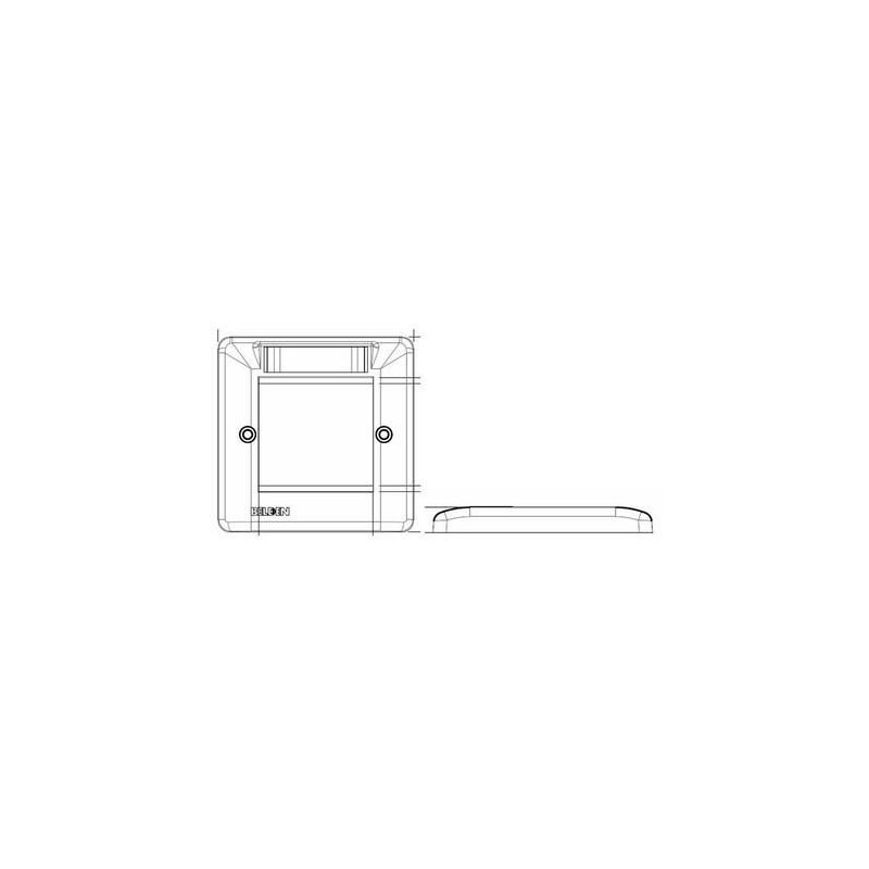 Faceplate Euromod Outlet | APLIUM
