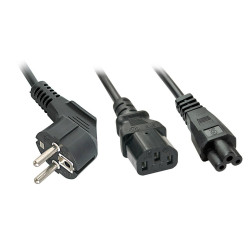 Power Cable Black C13 Coupler