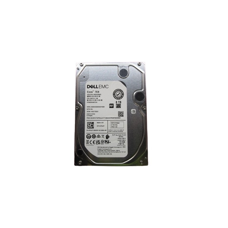 8TB HD SATA 6Gbps 7.2K RPM 512e 3.5in