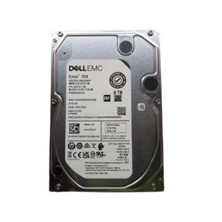 8TB HD SATA 6Gbps 7.2K RPM 512e 3.5in