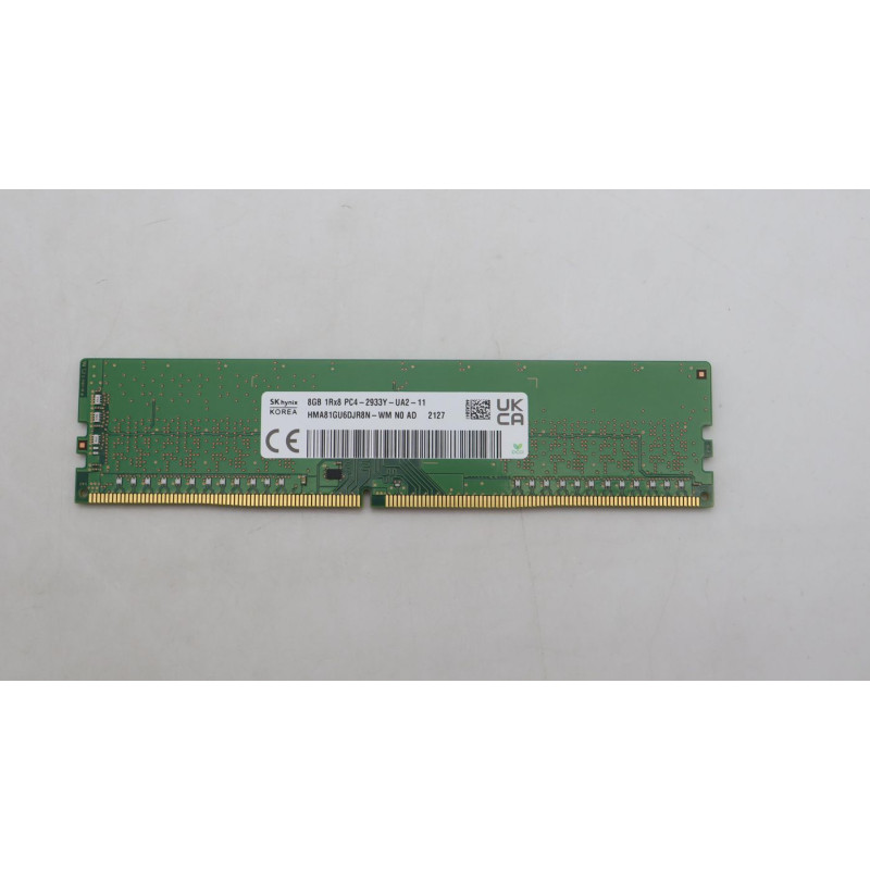 8GB DDR4 UDIMM memory module,