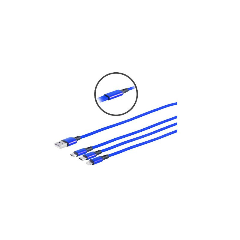 USB-A splitter cable with