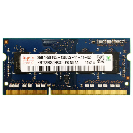 2GB SODIMM 1Rx8 PC3-12800