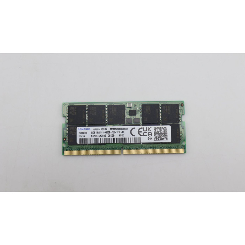 32GB DDR5 ECC SODIMM memory