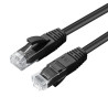 CAT6A UTP 0.15m Black LSZH