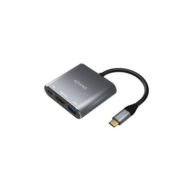 Conversor Aisens A109-0669/ USB Tipo-C Macho/ HDMI Hembra - USB Hembra