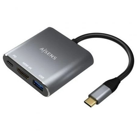 Conversor Aisens A109-0669/ USB Tipo-C Macho/ HDMI Hembra - USB Hembra