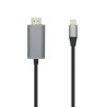 Cable Conversor Aisens A109-0392/ USB Tipo-C Macho - HDMI Macho/ Hasta