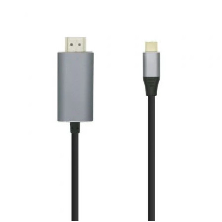 Cable Conversor Aisens A109-0393/ USB Tipo-C Macho - HDMI Macho/ Hasta
