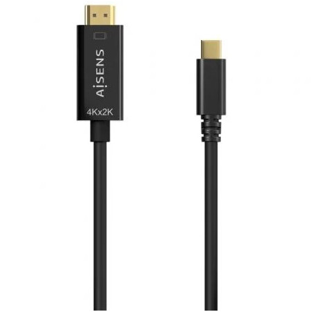 Cable Conversor HDMI 4K Aisens A109-0624/ USB Tipo-C Macho - HDMI Mach