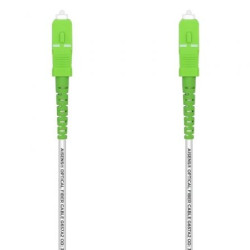 Cable de Fibra Óptica G657A2 3.0 Aisens A152-0500/ LSZH/ 20m/ Blanco