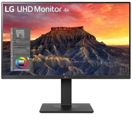 Monitor Profesional LG 27BQ65UB-B 27"/ 4K/ Multimedia/ Regulable en al