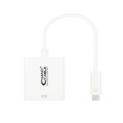 Conversor Nanocable 10.16.4102/ USB Tipo-C Macho - HDMI Hembra/ 15cm/
