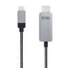 Cable Conversor Nanocable 10.15.5102/ USB Tipo-C Macho - HDMI Macho/ 1