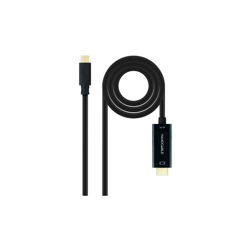 Cable Conversor Nanocable 10.15.5135/ USB Tipo-C Macho - HDMI Macho/ 5