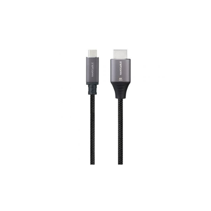 Cable Conversor Nanocable 10.15.5262/ USB Tipo-C Macho - HDMI Macho/ 1